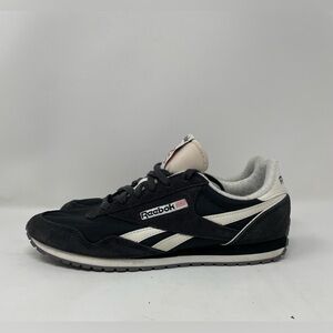 Reebox Men Black Lace Up Sneaker Size 10